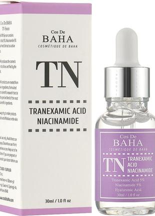 Сироватка для обличчя та шиї cos de baha tranexamic serum 30ml