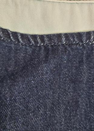 Гарна брендова джинсова блузка батал9 фото