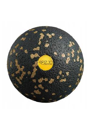Масажний м'яч 4fizjo epp ball 08 4fj0356 black/gold