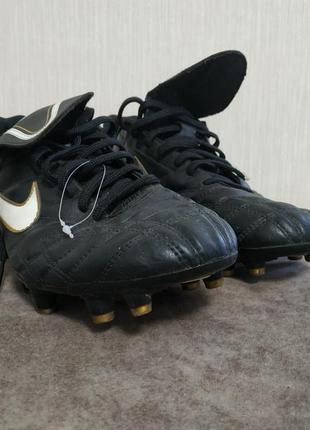 Nike tiempo винтажные футбольные бутсы2 фото