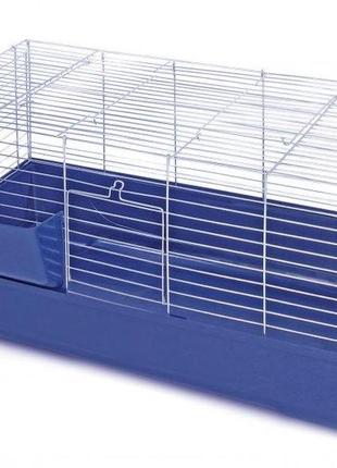 Клетка для декоративных кроликов и морских свинок mps baldo 100 100 x 53 x 46 см синий поддон