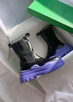 Зимние ботинки на флисе bottega veneta8 фото