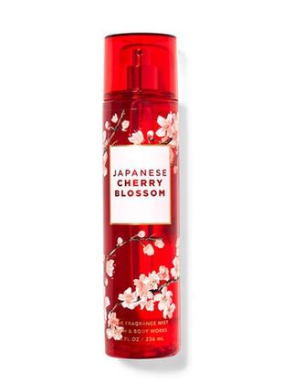 Japanese cherry blossom парфюмированный спрей для тела от bath and body works оригинал