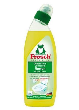 Чистящее средство для унитазов 750 мл лимон frosch 4009175170507