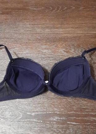 Брендовий кружевний бюстгалтер р.34b 75b від ann summers кісточки , поролон , вкладки пушапа2 фото