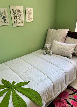 Подушка конопляна comfort сатин 50х70