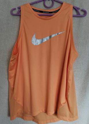 Спортивная майка nike running dri-fit