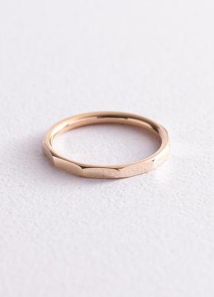 Кольцо "далия" в желтом золоте к06866