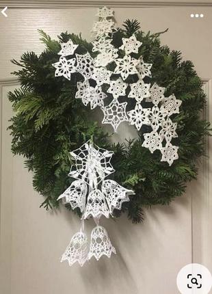 Новорічні сніжинки