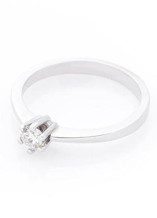 Золотое помолвочное кольцо с бриллиантом 
jr991032 фото