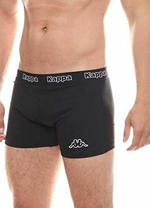 Труси-боксери kappa boxers 2-pack black