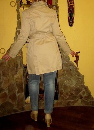 Джинсовый плащ dkny 4