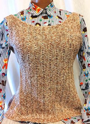 Жилетка вязаная женская от marks & spencer (uk14) 42