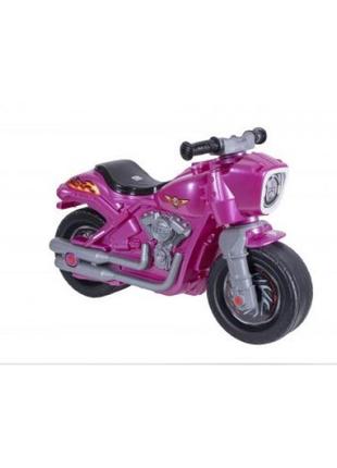 2-колесний рожевий мотоцикл