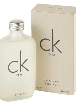 Туалетна вода calvin klein one1 фото