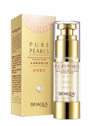 Крем для очей bioaqua pure pearls, крем для повік з перлами 25g