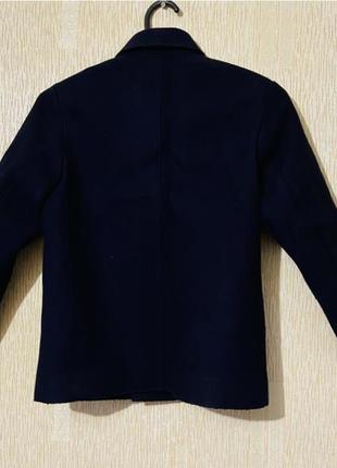 Чёрный школьный пиджак cos размер 122/128 мальчик2 фото