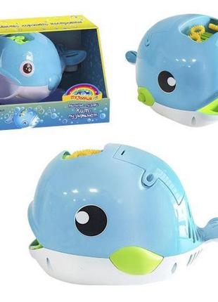 Уцінка. іграшка "кіт-бульбашник" — кит не прикріплений до паковання, маленька подряпина на кити