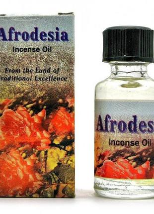 Ароматична олія "afrodesia" афродезіак (8 мл) (індія)1 фото