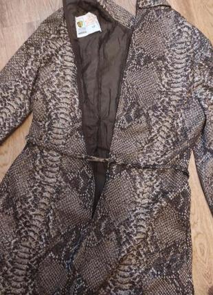 Эксклюзивное винтажное платье миди принт рептилии10 фото