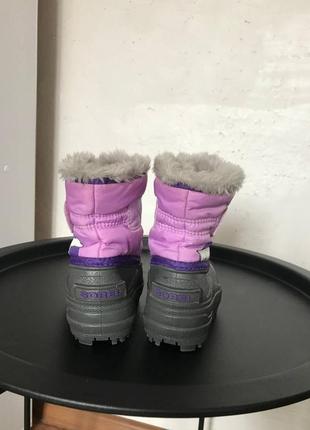 💜 снобутсы sorel ausa5/eur20/стелька11см оригинал8 фото