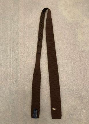 Burberry's шикарный трендовый галстук- лента твилли1 фото