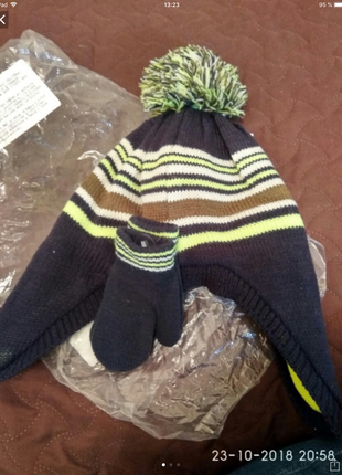 Шапка на 2-3 года