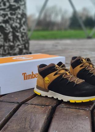 Чоловічі черевики timberland sprint trekker mid португалія, оригінал.4 фото