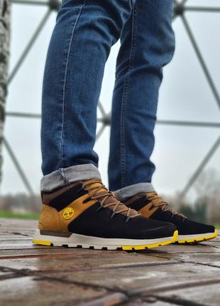 Чоловічі черевики timberland sprint trekker mid португалія, оригінал.