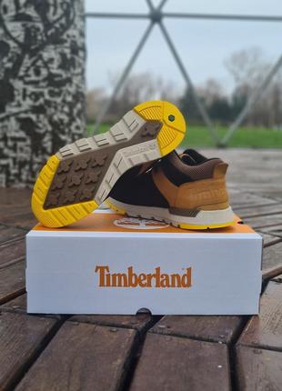 Мужские ботинки timberland sprint trekker mid португалия, оригинал.10 фото