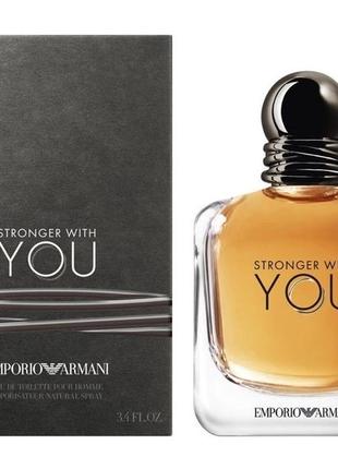 Мужской парфюм emporio armani stronger with you