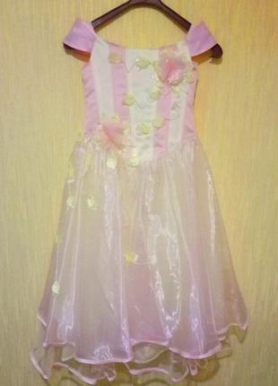 Шикарное платье для принцессы 5-7 лет