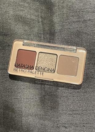 Natasha denona retro mini palette/палетка тіней/міні-палетка/нюдова палетка тіней