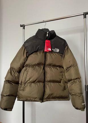 Зимова куртка the north face black/khaki