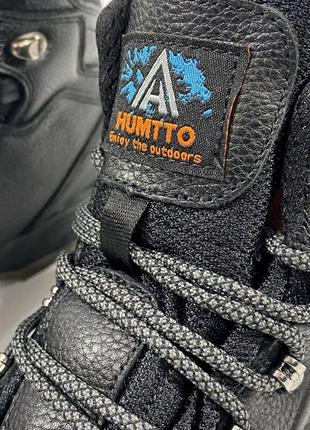 Ботинки зимние кожаные humtto мужские (220461a-3)6 фото