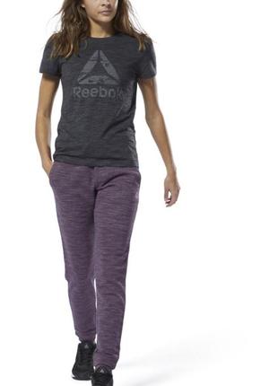 Спортивные брюки reebok training essentials marble du4930