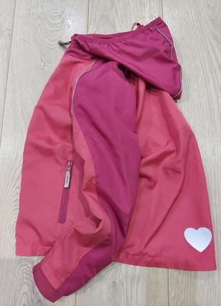Легкая куртка, ветровка для девочки george фуксия 9-10лет6 фото