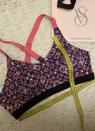 Різнокольоровий яскравий спортивний топ victoria’s secret 38b.2 фото