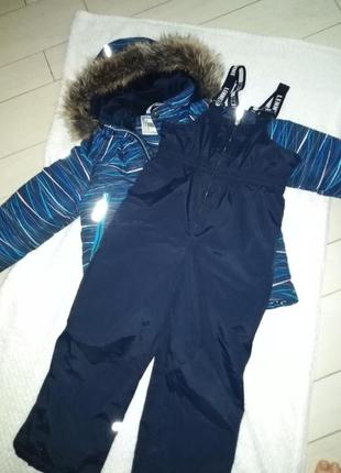 Зимовий комплект для хлопчика, р 116 lenne (куртка+напівкомбінезон)6 фото