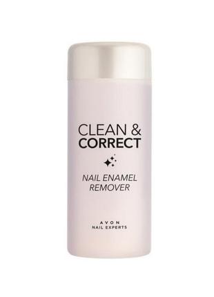 Средство для снятия лака без ацетона
clean & correct nail experts avon 150 ml