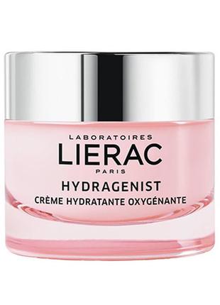 Крем для обличчя зволожувальний lierac hydragenist moisturizing cream oxygenating replumping 50 мл