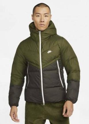 Куртка пуховик nike down fill hooded