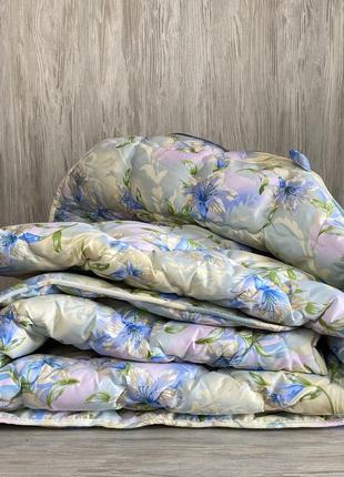 Одеяло на холлофайбере ода полуторного размера 155х210 стеганное зимнее одеяло высокого качества4 фото