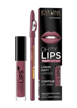 Набор для макияжа губ губ oh! my lips #04 sweet lips