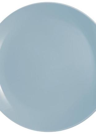 Тарелка luminarc diwali light blue /27.3 см/подставн. (p2015) tzp112