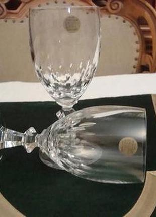 Бокалы фужеры набор 2 шт хрусталь германия №1087