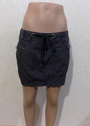 Спідниця коттоновая з кишенями фірмова vero moda розмір 42-44