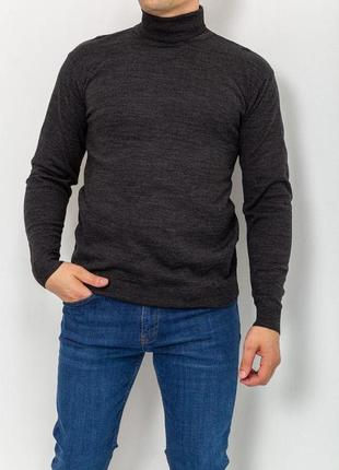 Светр чоловічий 161r1880 колір грифельний m