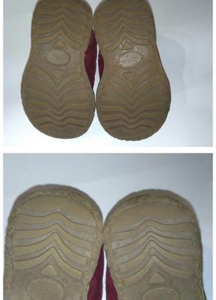 Замшеві утеплені черевики baren-schuhe розмір 21, 13 см4 фото