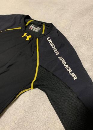 Термо компресійна кофта чоловіча рашгард under armour heatgear (dri-fit,combat pro)4 фото